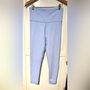 Aritzia TnAction High Waisted Leggings Light Blue Sz M